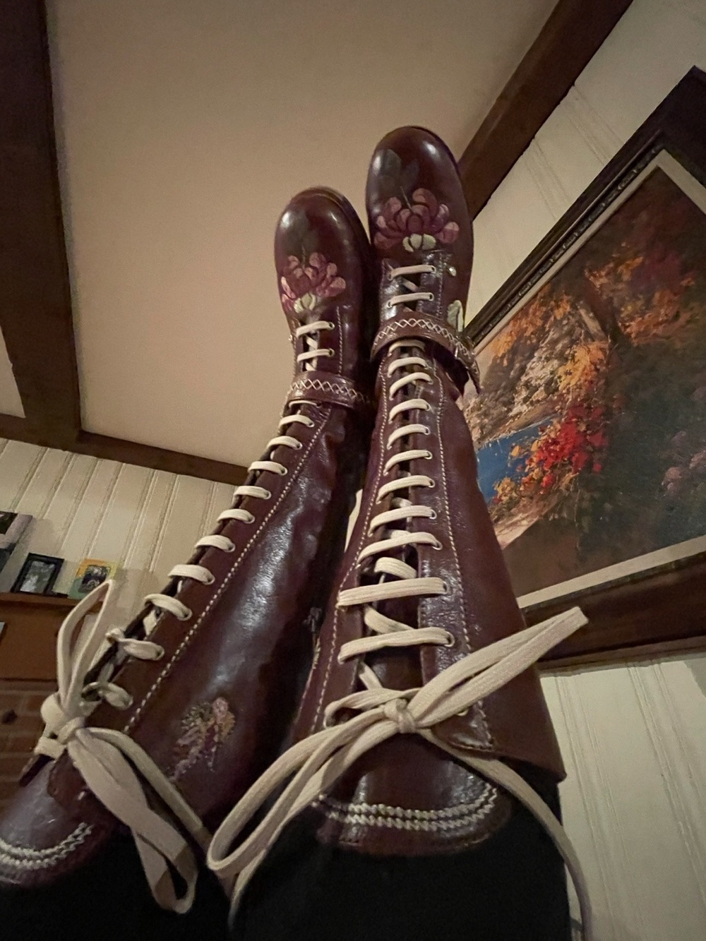 Christian Dior Vintage John Galliano 2005 Leather Knee-High Riding Boots 40 10 - Picture 13 of 15